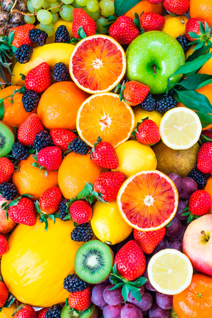 Pegatinas y vinilos para electrodoméstico lavavajillas frutas